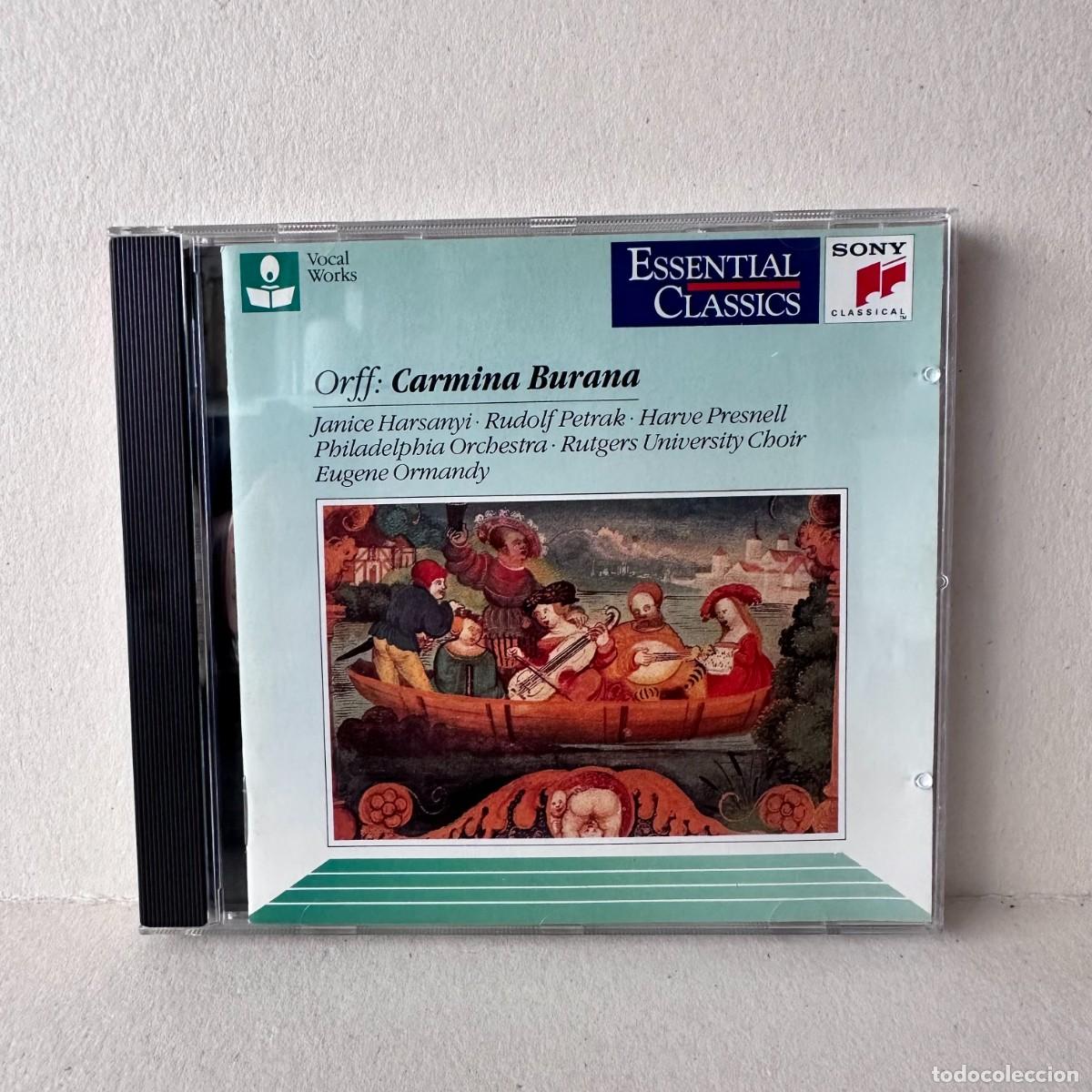 CDs de m&uacute;sica: Orff - Ormandy - Carmina Burana (CD)