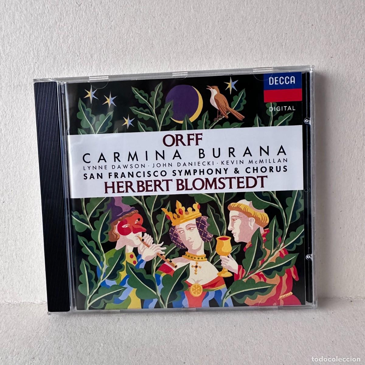 CDs de m&uacute;sica: Orff - Blomstedt - Carmina Burana (CD)