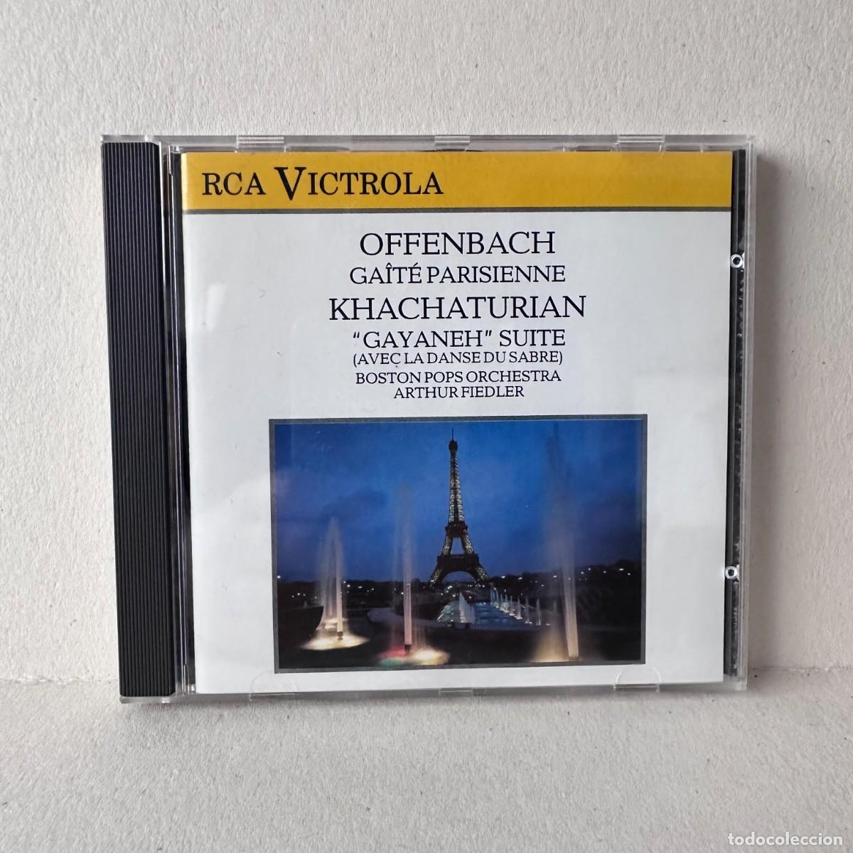 CDs de m&uacute;sica: Offenbach - Fiedler - Gaite Parisienne / &rdquo;Gayane&rdquo; Suite (CD)