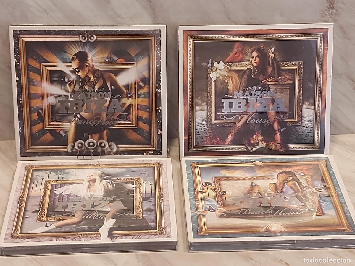 CDs de m&uacute;sica: MAISON IBIZA | 4 DIGIPACKS 8 CD | HOUSE CHILL OUT DANCE FLOOR BEACH HOUSE | PRECINTADOS