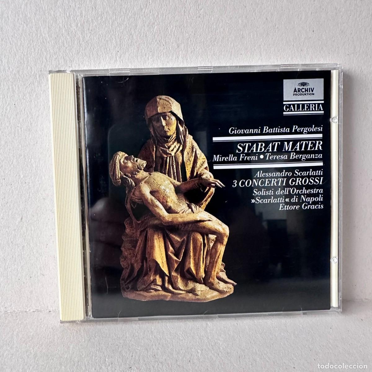 CDs de m&uacute;sica: Pergolesi, Scarlatti - Gracis - Stabat Mater, 3 Concerti Grossi (CD)