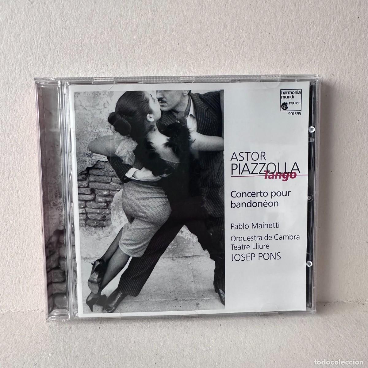 CDs de m&uacute;sica: Astor Piazzolla - Josep Pons, Mainetti - Tango, Concerto Pour Bandon&eacute;on (CD)