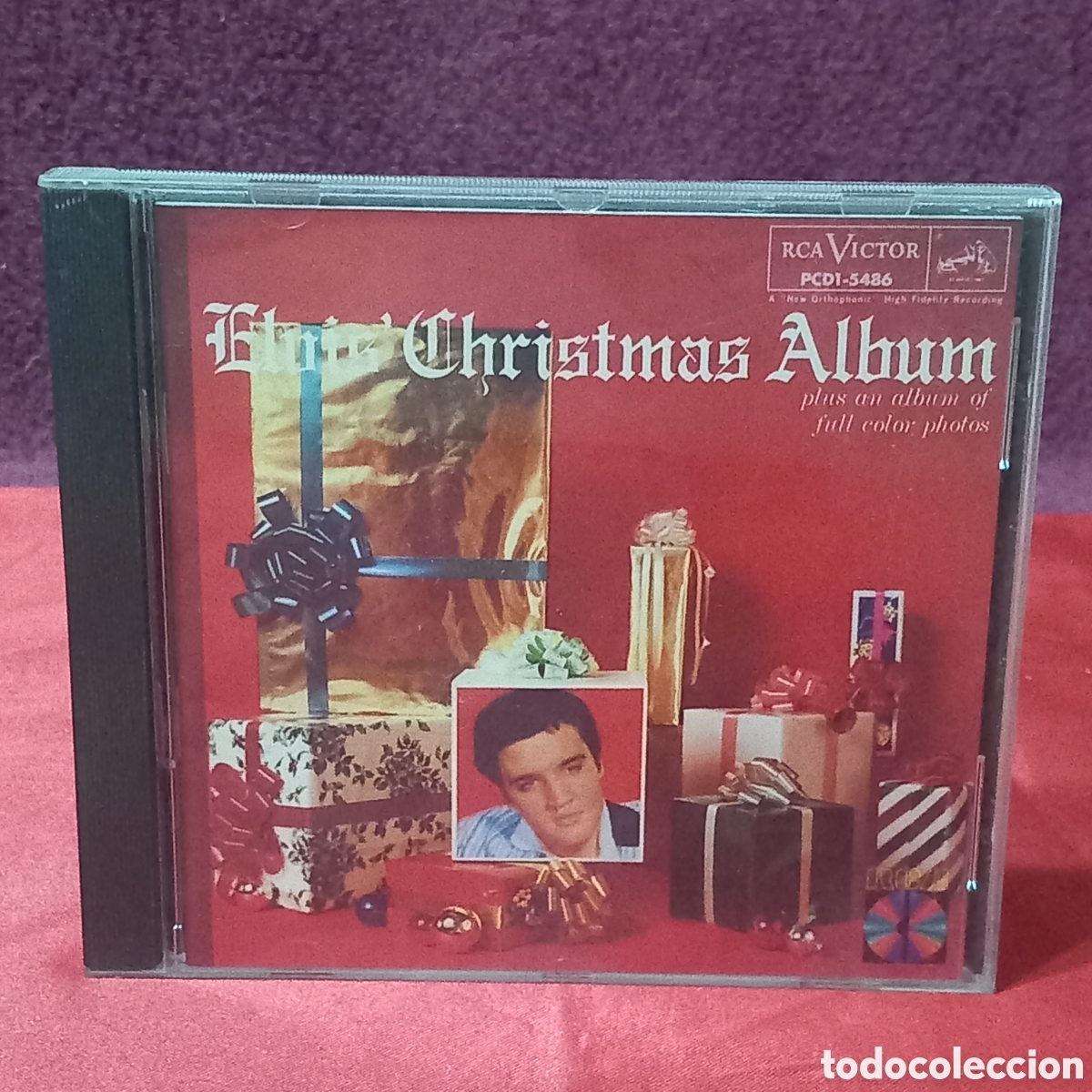 Music CDs: CD ELVIS CHRISTMAS ALBUM(COMO NUEVO)