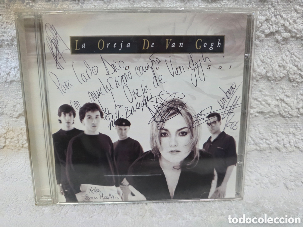 CDs de m&uacute;sica: La Oreja De Van Gogh&nbsp;&ndash;&nbsp;Dile Al Sol Pop 1998 FIRMADO Y DEDICADO