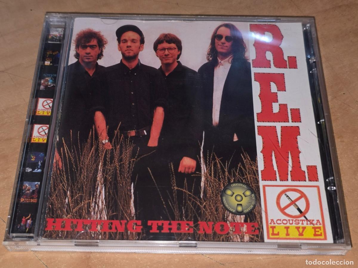 CDs de m&uacute;sica: R.E.M CD Hitting the note,1994 (Unplugged Sessions April 1991) U2-Pixies-Pearl Jam-Smashing Pumpkins