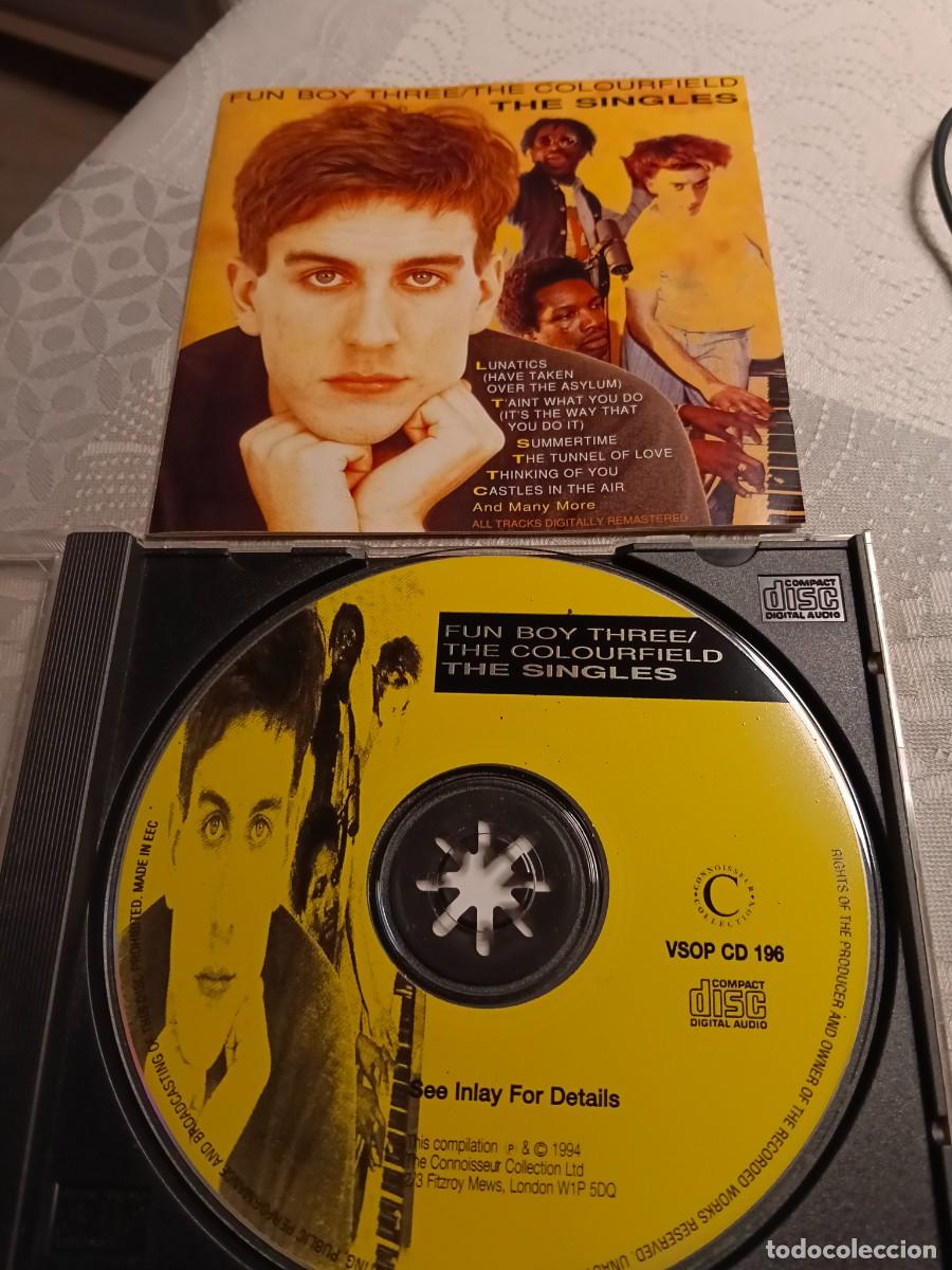 CDs de m&uacute;sica: RAR CD. FUN BOY THREE. THE COLOURFIELD. THE SINGLES