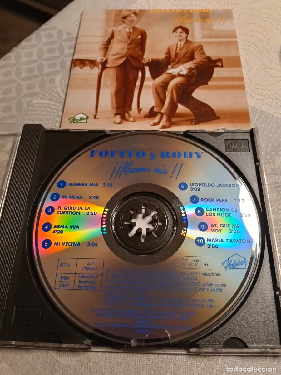 CDs de m&uacute;sica: RAR CD. FOFITO Y RODY. !!! MAMA M&Iacute;A !!!. 1991