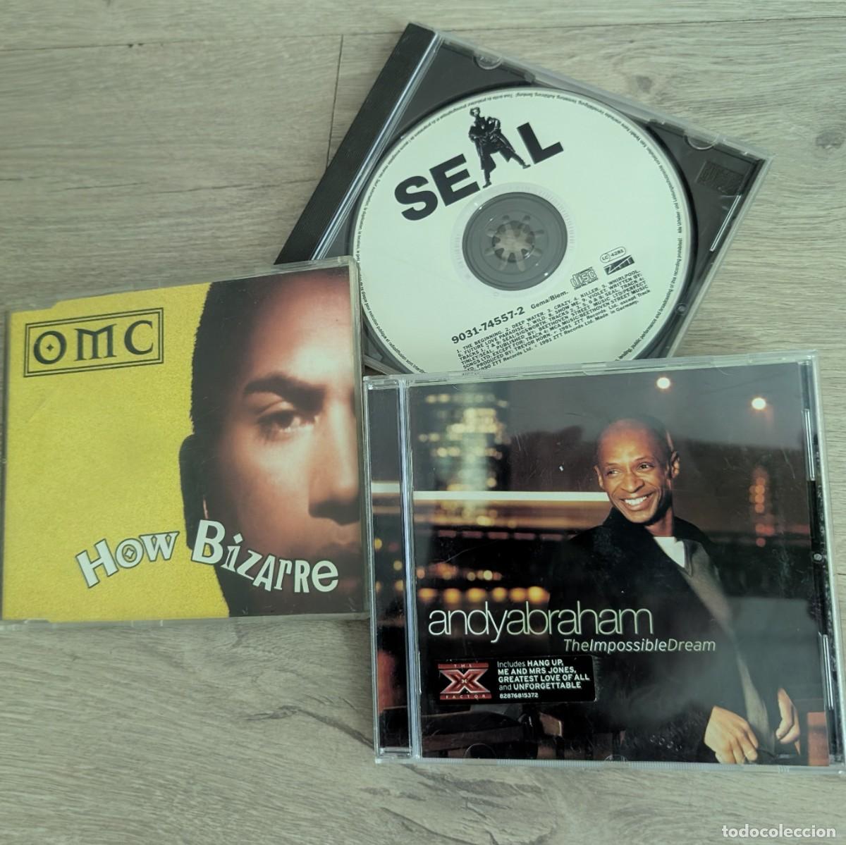 CDs de m&uacute;sica: LOTE DE 3 CD,S DE FUNKY, SOUL, DISCO - CON SEAL CD SIN CARPETA, OMC - HOW BIZARRE, ANDY ABRAHAM
