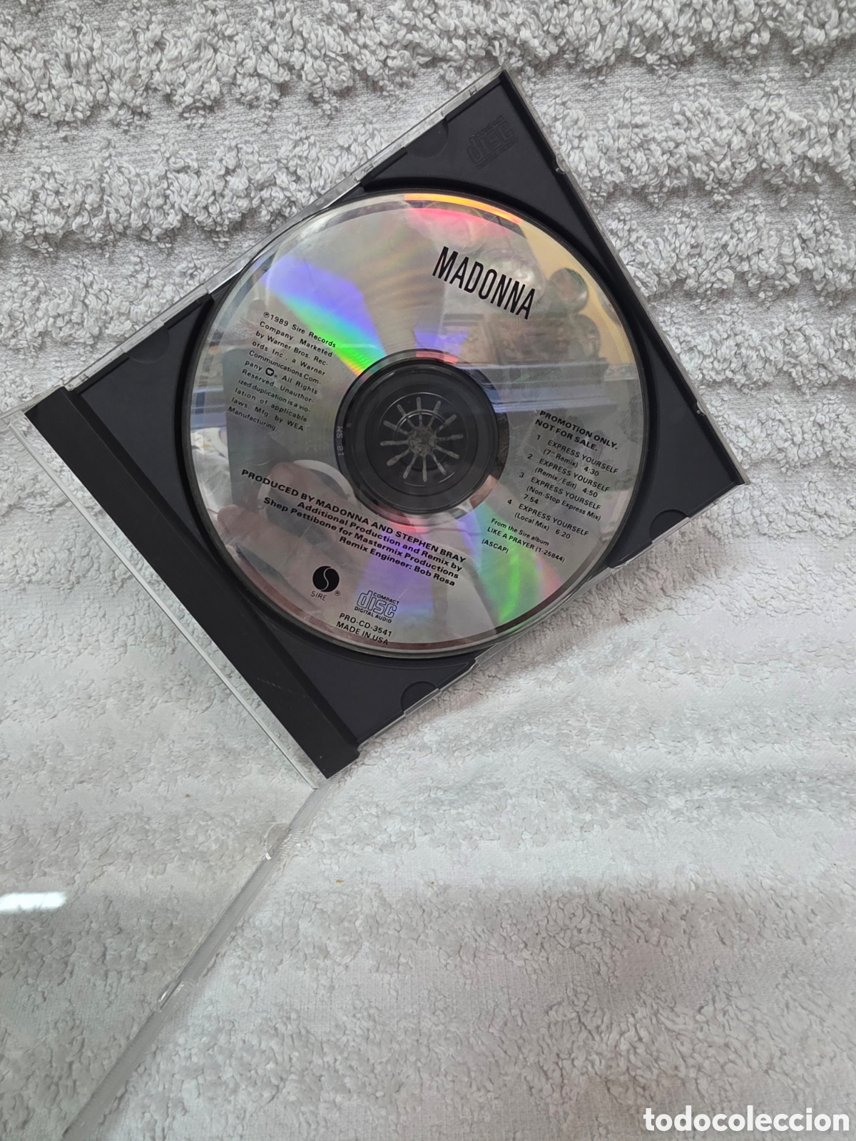 CDs de m&uacute;sica: Madonna&nbsp;&ndash;&nbsp;Express Yourself PRO-CD-3541 U.S.A. - Foto 2