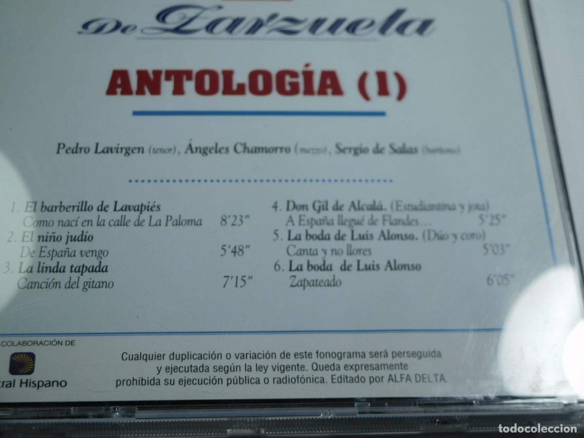 CDs de m&uacute;sica: Zarzuela por antologia I