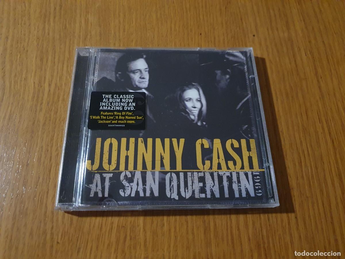 CDs de m&uacute;sica: CD + DVD - Johnny Cash&nbsp;&ndash;&nbsp;Johnny Cash At San Quentin 1969