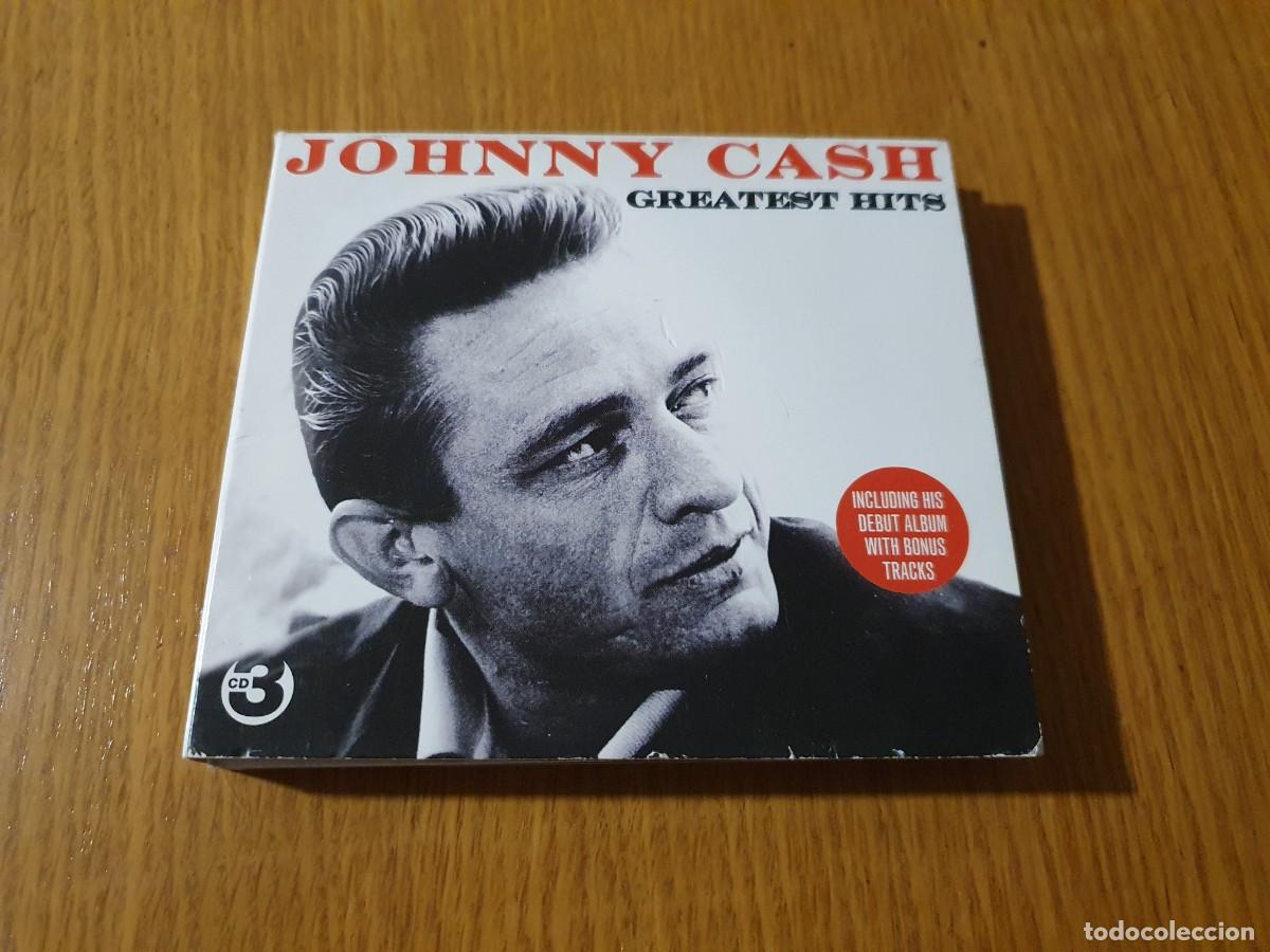 CDs de m&uacute;sica: 3 CD - Johnny Cash - Greatest Hits - 2006
