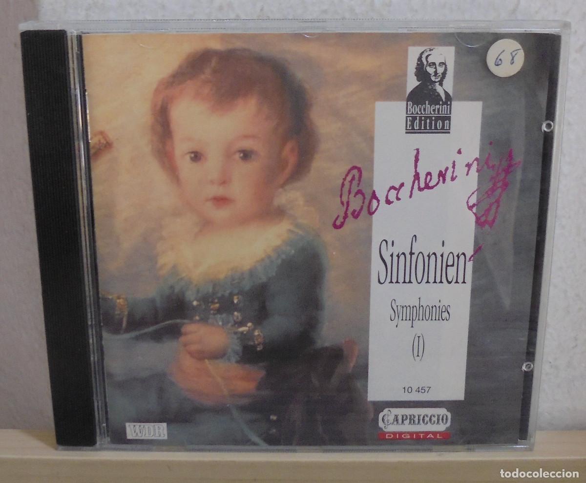 CDs de m&uacute;sica: Boccherini. Sinfonias 13, 15 y 16. Michael Erxleben. Capriccio 1993 -- CD