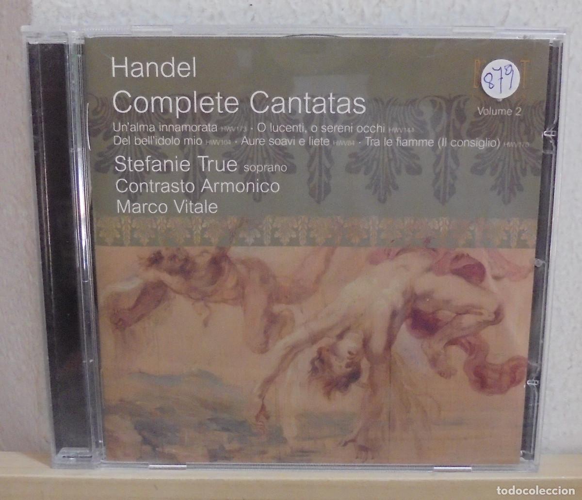 CDs de m&uacute;sica: Handel. Completa Cantatas -- CD