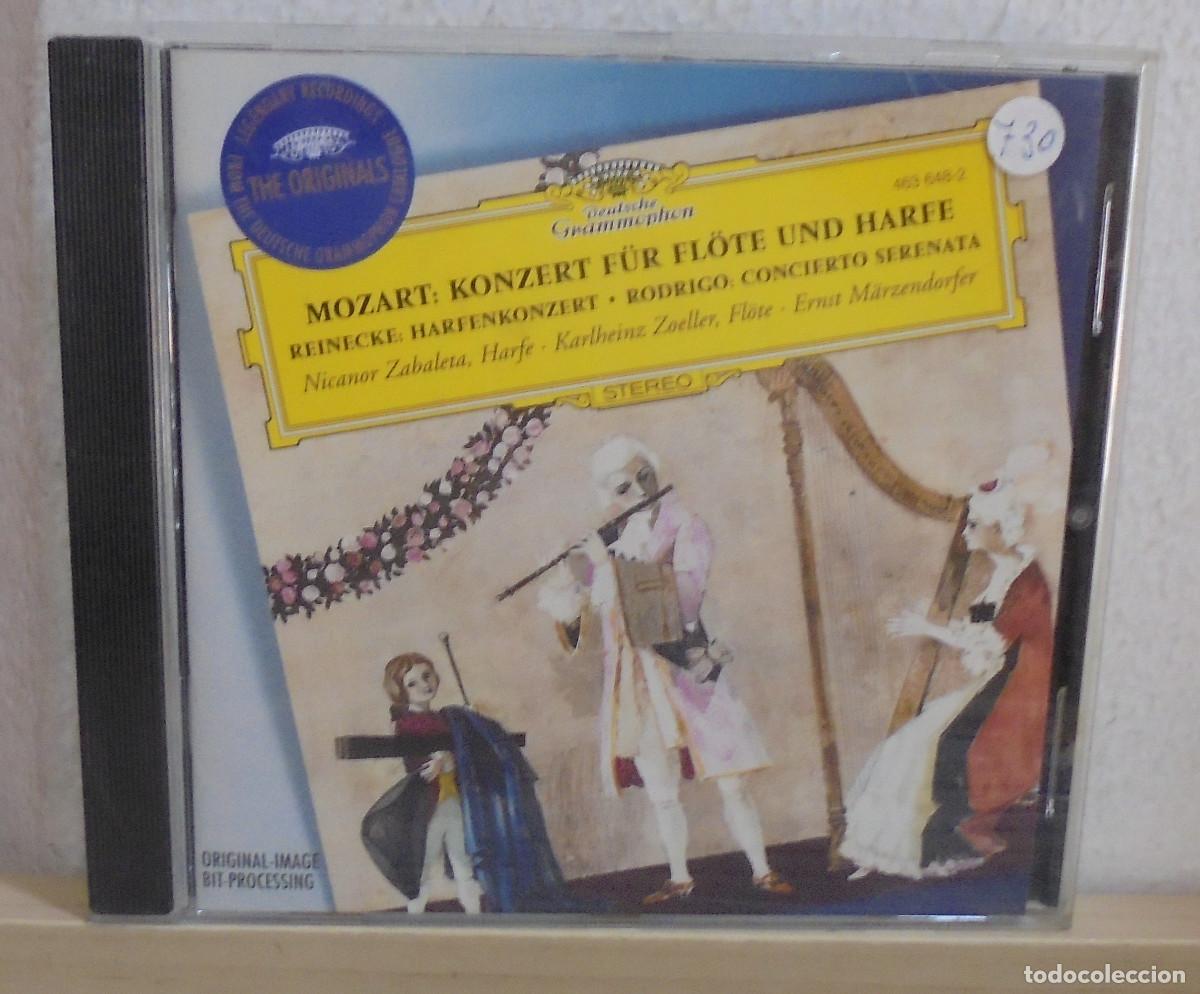 CDs de m&uacute;sica: Mozart: Konzert e&uuml;r fl&ouml;te und harte -- CD