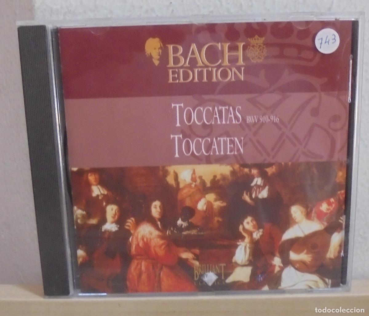 CDs de m&uacute;sica: J. S. Bach. Tocatas, BWV 910-916 -- CD