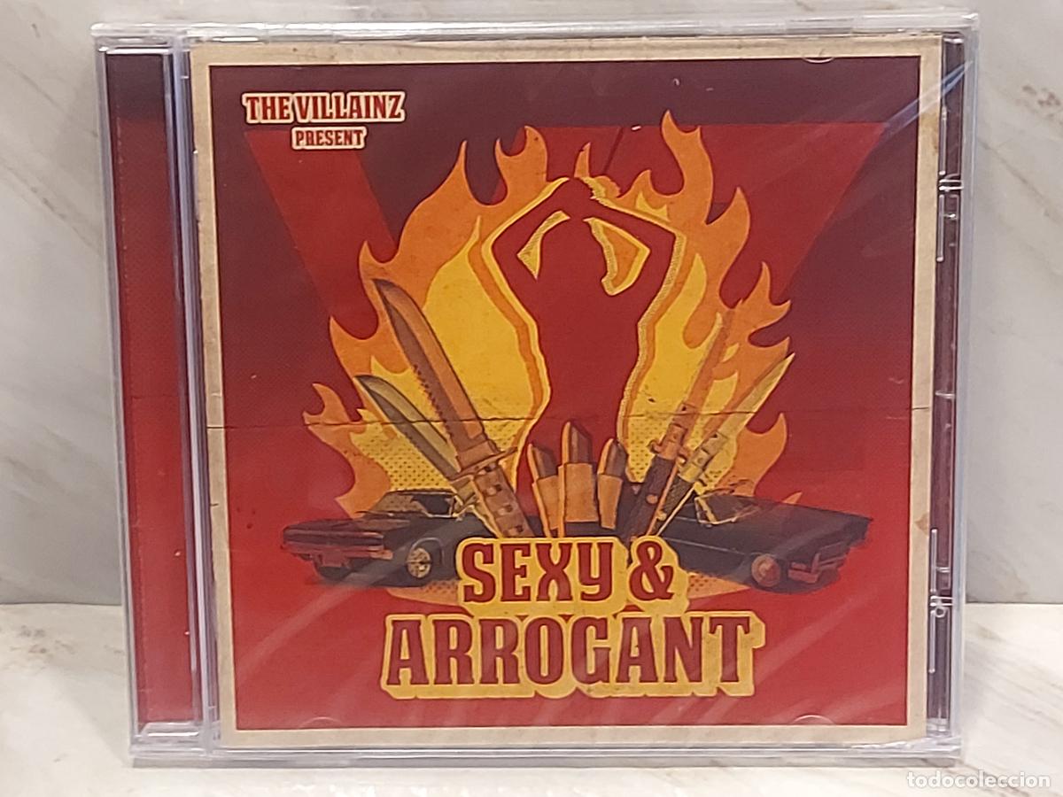 CDs de m&uacute;sica: THE VILLAINZ | SEXY & ARROGANT | GARAGE / STONER ROCK | FRANCIA | CD 2022 | PRECINTADO
