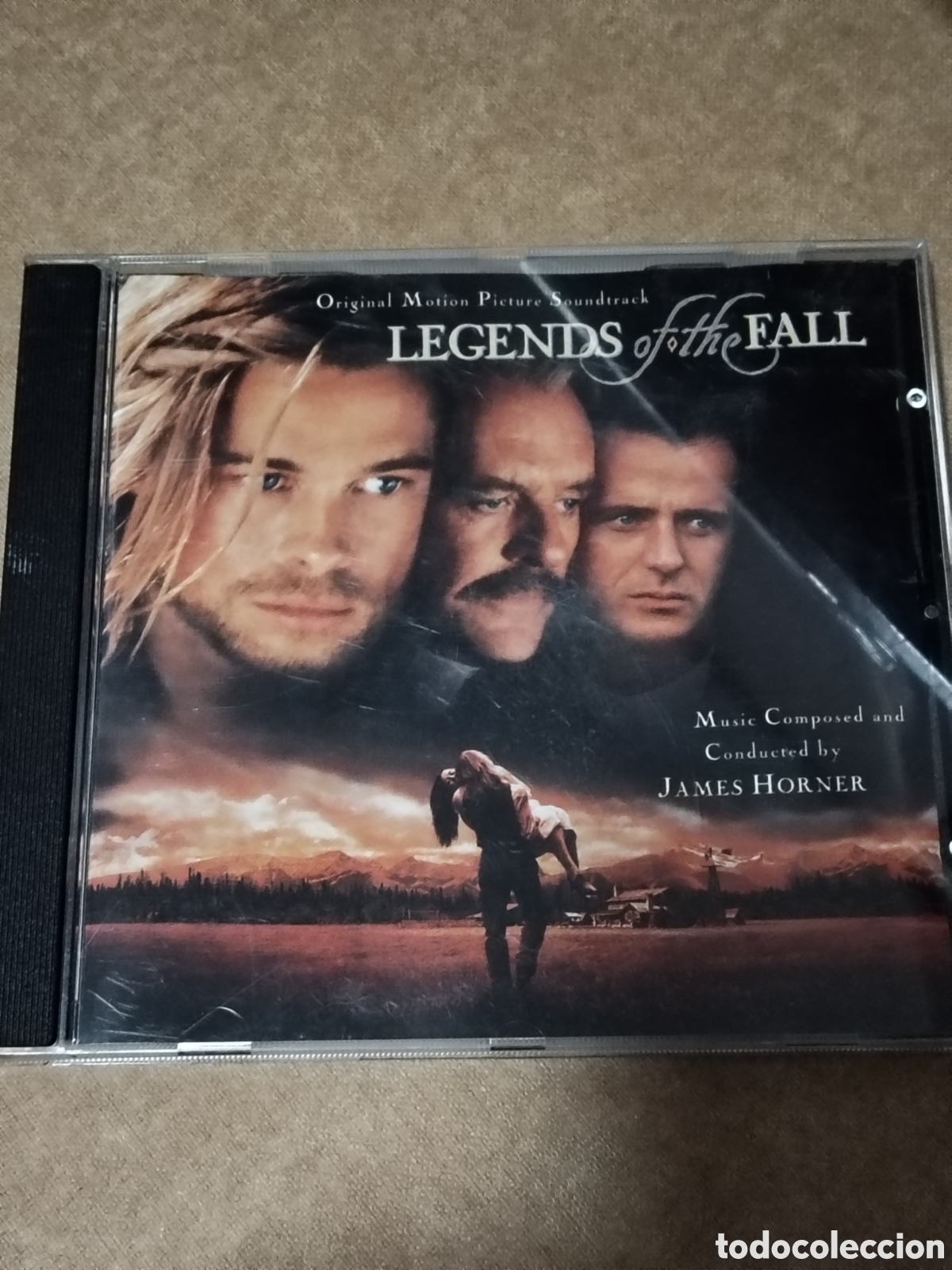 CDs de m&uacute;sica: banda sonora original de Legends of the Fall