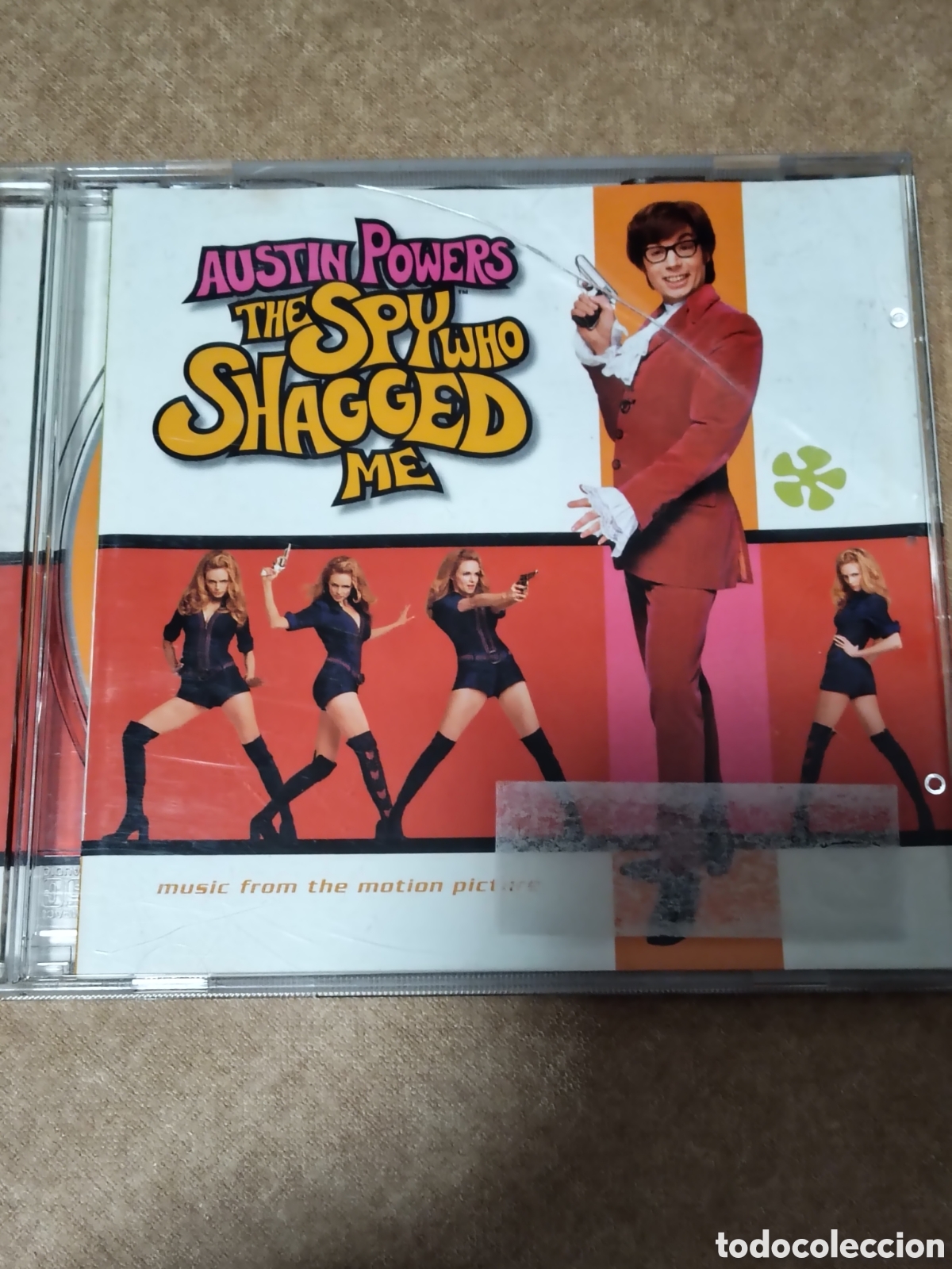 CDs de m&uacute;sica: banda sonora original de Austin Powers: The Spy Who Shagged Me