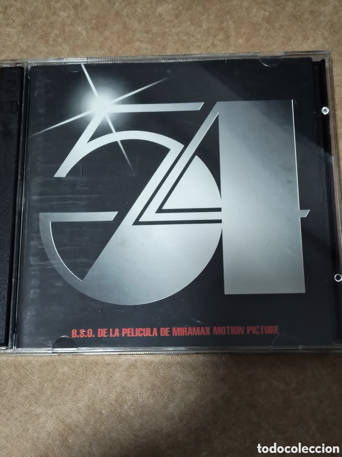 CDs de m&uacute;sica: Banda Sonora Original (B.S.O.) de la pel&iacute;cula &rdquo;54&rdquo;