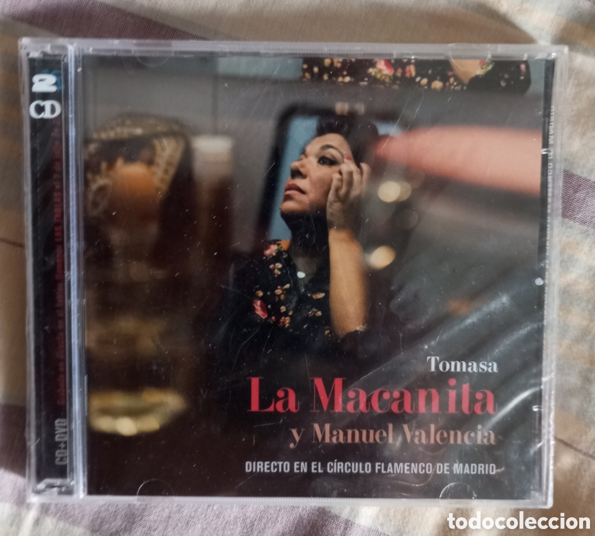 CDs de m&uacute;sica: 2 CDs timasa la macanita directo En el circulo flamenco de Madrid nuevo con precinto