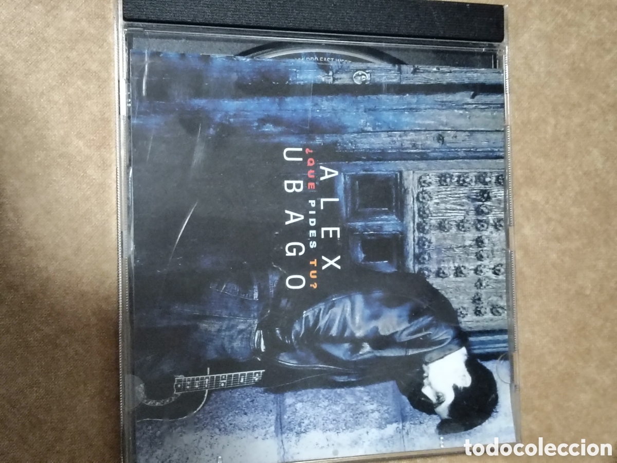 CDs de m&uacute;sica: CD original de &Aacute;lex Ubago - &rdquo;&iquest;Qu&eacute; pides t&uacute;?&rdquo; Con dos entradas