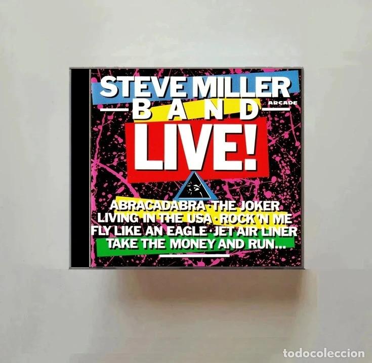 CDs de m&uacute;sica: STEVE MILLER BAND. LIVE. CD.