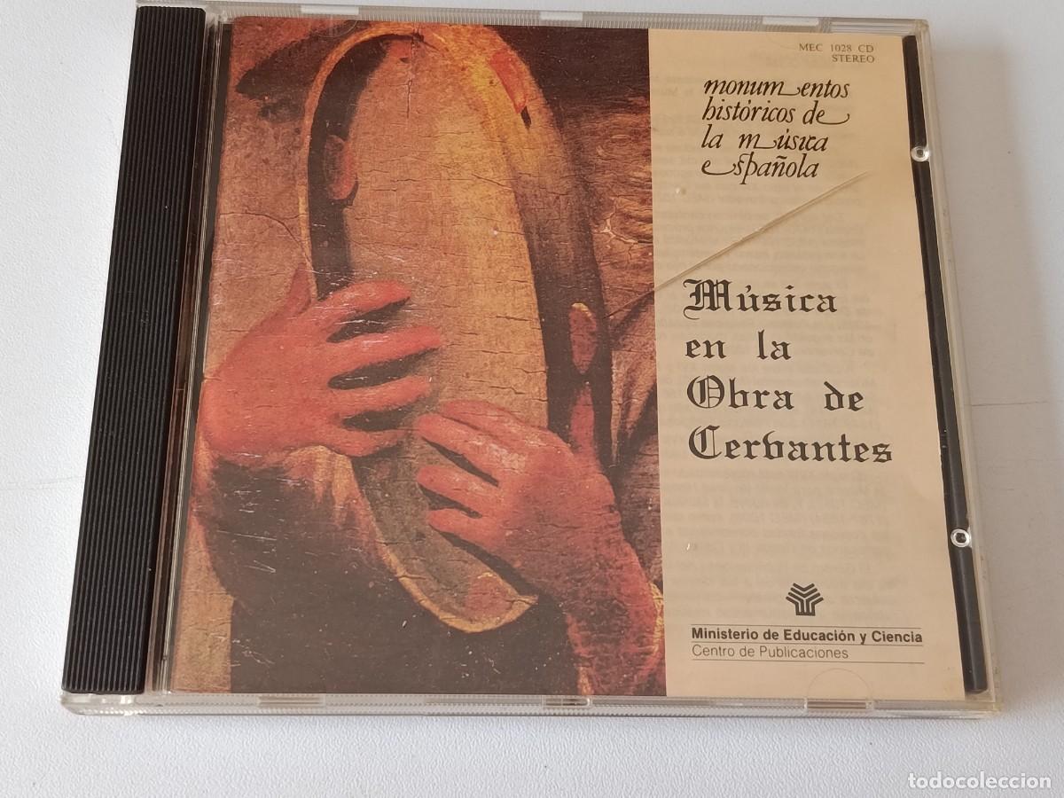 CDs de Musique: CD LA MUSICA DE LA OBRE DE CERVANTES