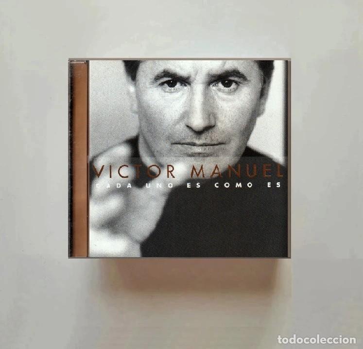 CDs de m&uacute;sica: VICTOR MANUEL. CADA UNO ES COMO ES. CD.
