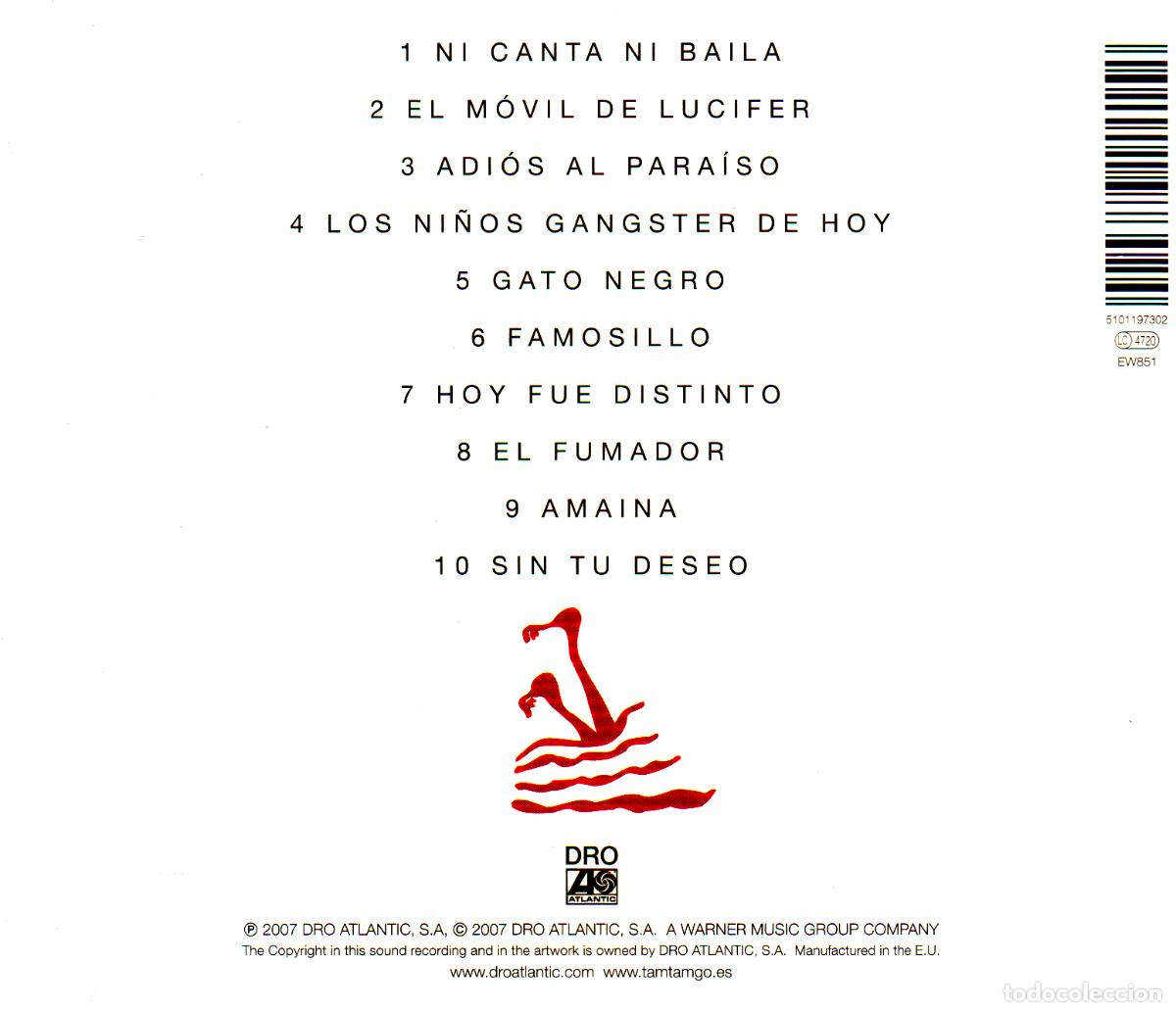 CDs de m&uacute;sica: TAM TAM GO. EUPHORIA. CD. - Foto 3