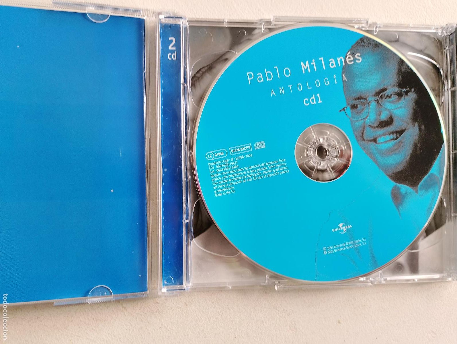 CDs de m&uacute;sica: pablo milanes, antologia, 2003 - Foto 3