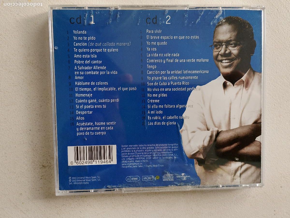 CDs de m&uacute;sica: pablo milanes, antologia, 2003 - Foto 5