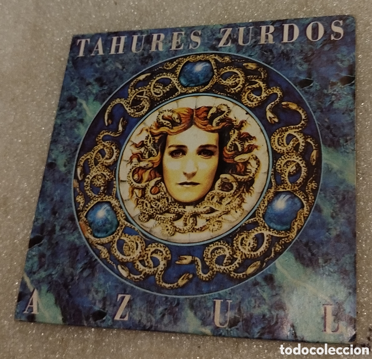 CDs de m&uacute;sica: Tah&uacute;res Zurdos - azul. CD single