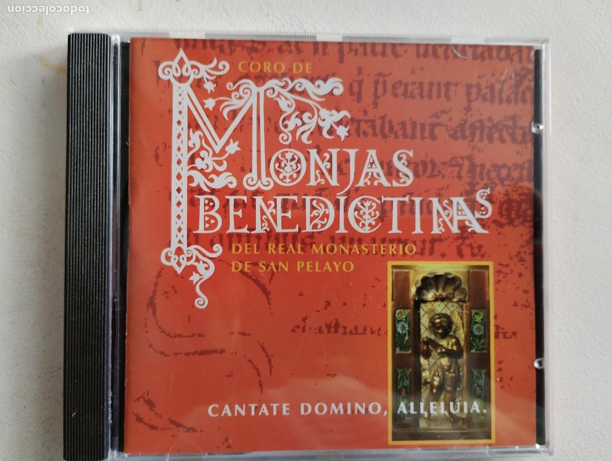 CDs de m&uacute;sica: coro de monjas benedictinas, del real monasterio de sal pelayo, cante domino alleluia,