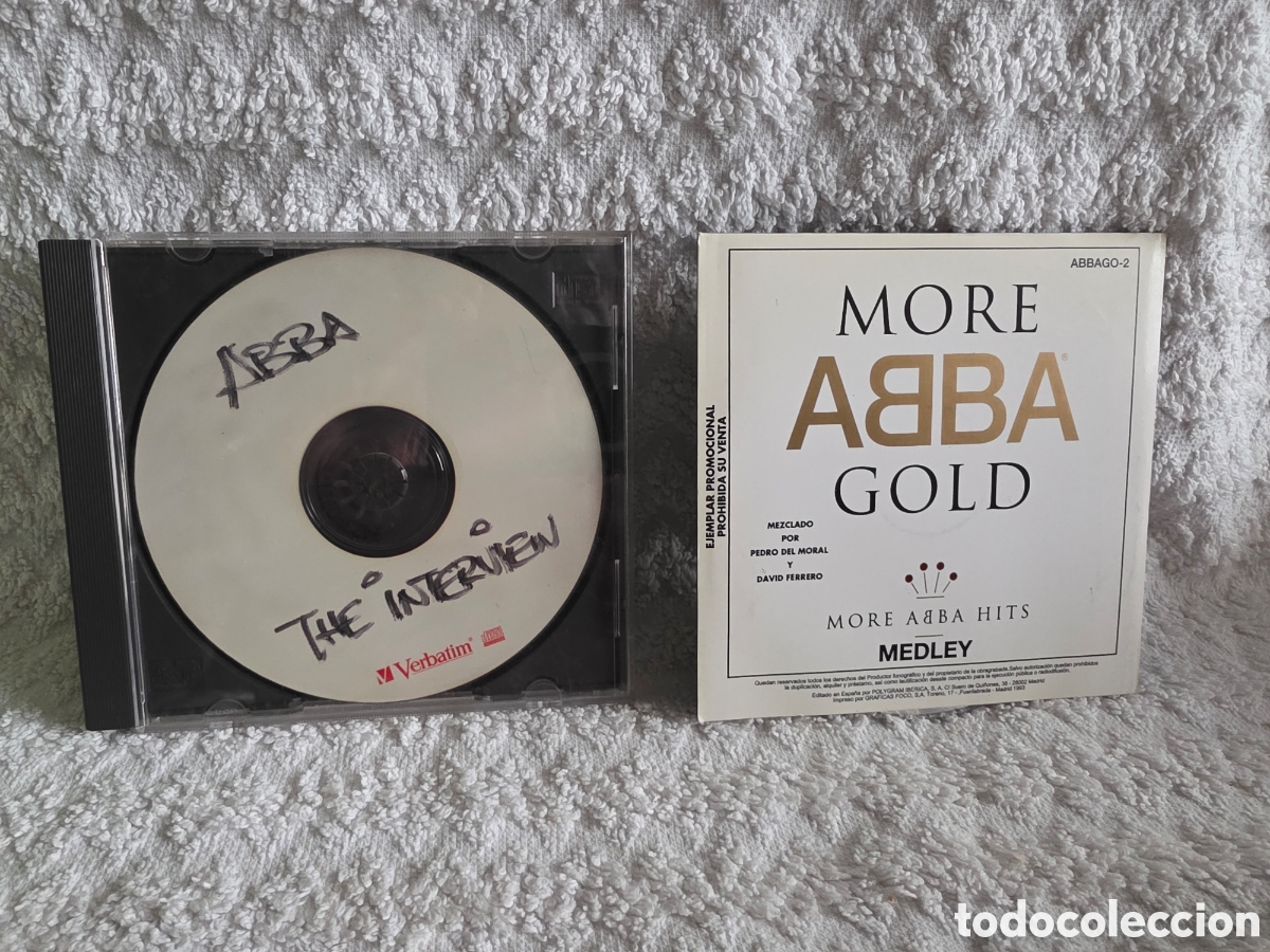 CDs de m&uacute;sica: ABBA / THE INTERVIEW 1999 + MEDLEY PROMO SPAIN 1993