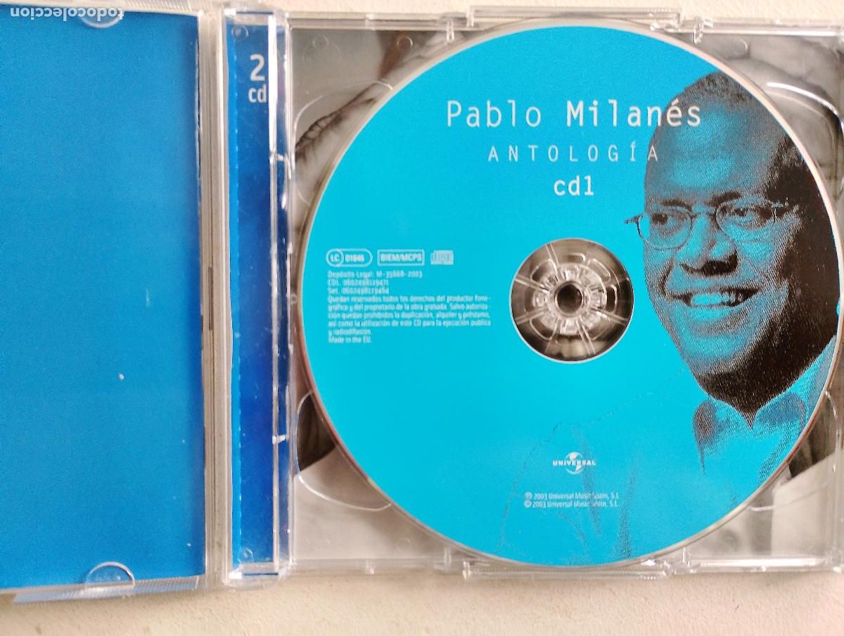 CDs de m&uacute;sica: pablo milanes, antologia, 2003 - Foto 6