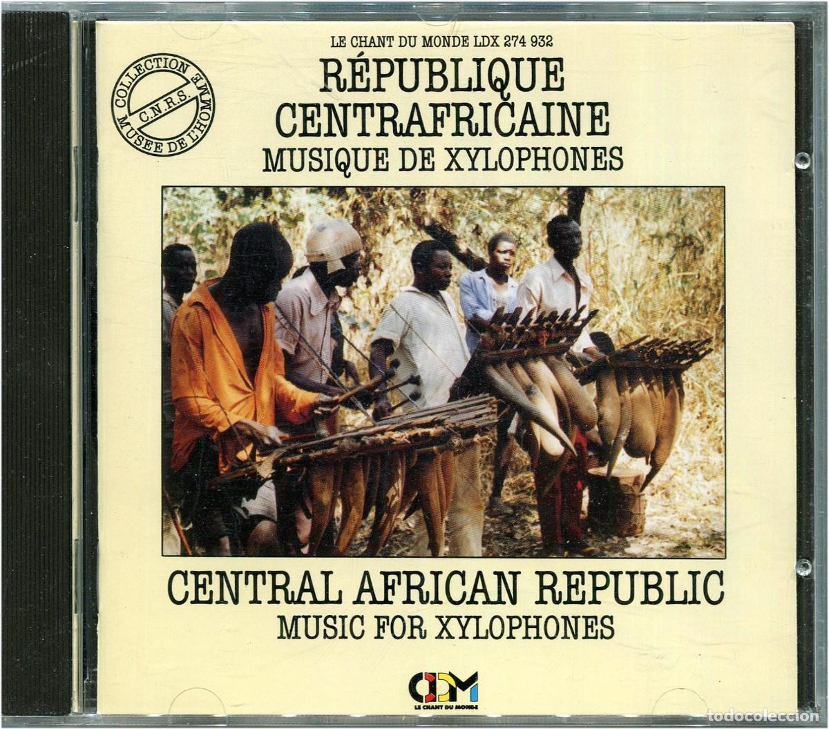 CDs de m&uacute;sica: VVAA - R&eacute;publique Centrafricaine: Musique De Xylophones - CD France 1992 - Le Chant Du Monde