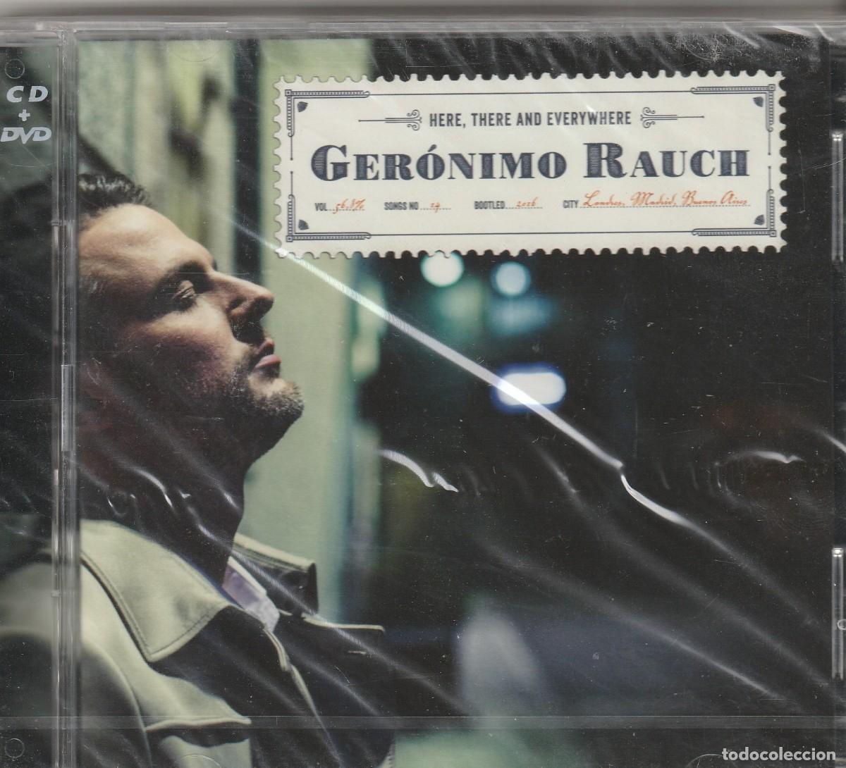 CDs de m&uacute;sica: Ger&oacute;nimo Rauch &ndash; Here, There And Everywhere-2016-cantada musica ambiente HOMENAJE A JOHN LENNON-