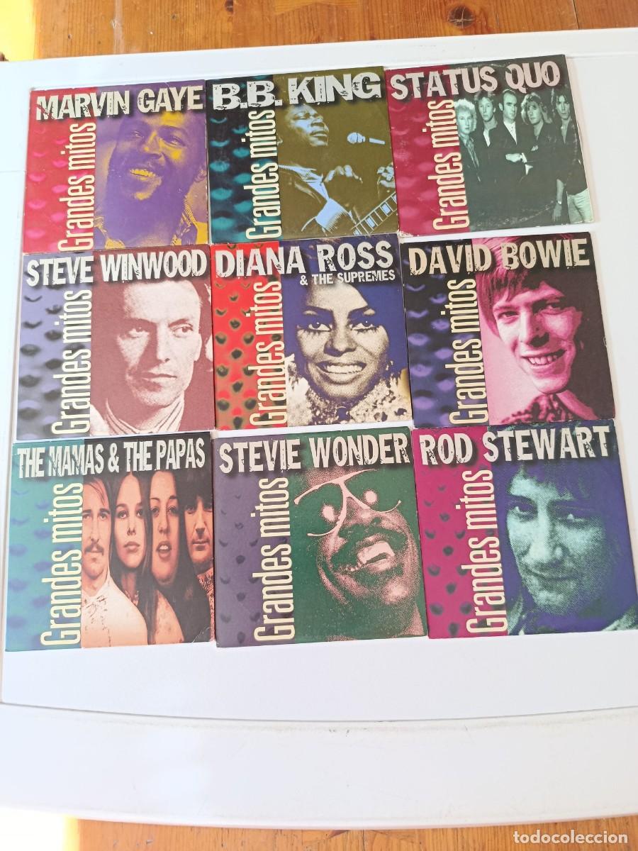 Music CDs: 9 CD GRANDES MITOS VER FOTO