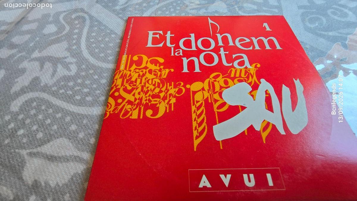 CDs de m&uacute;sica: ET DONEM LA NOTA SAU CD CAJA CARTON SE