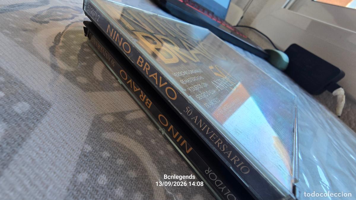 CDs de m&uacute;sica: NINO BRAVO 50 ANIVERSARIO PACK 2 CD SE