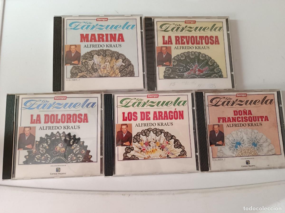 CD de M&uacute;sica: 5 CD ZARZUELA ALFREDO KRAUS Y BOTROS ARTISTAS