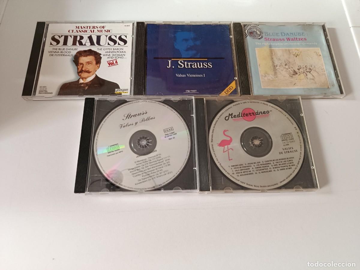 CD di Musica: 5 CD STRAUUS VALS Y MUSICA CLASICA