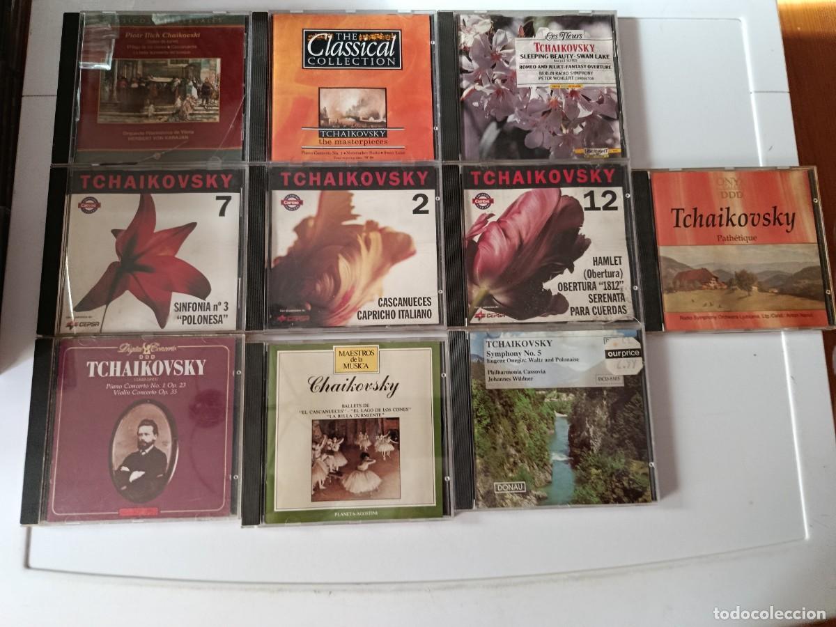 CD di Musica: 10 CD TCHAIKOVSKY MUSICA CLASICA