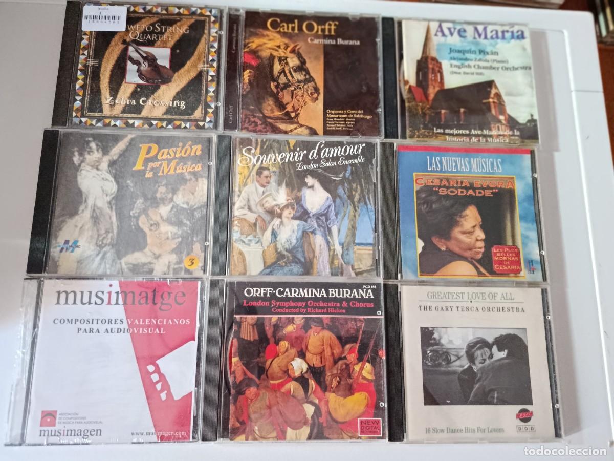 Music CDs: 9 CD DISTINTAS MUSICAS VER FOTO