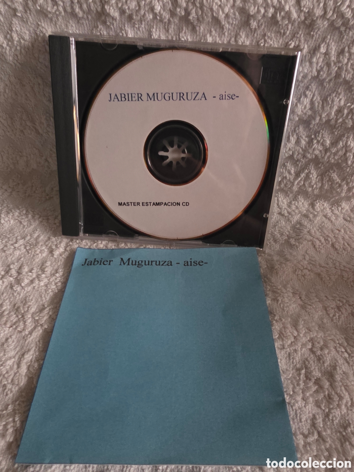 CDs de m&uacute;sica: JAVIER MUGURUZA - AISE- DEMO/ TEST PRESSING