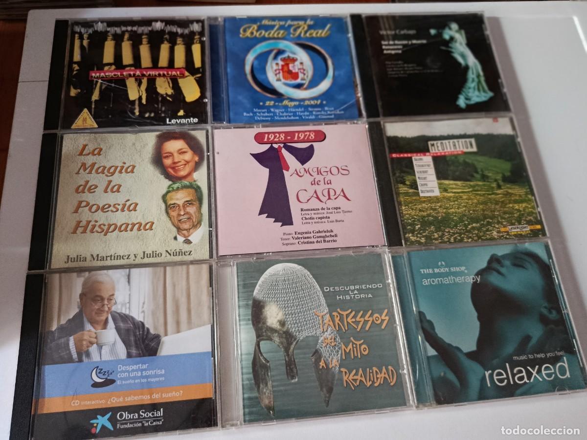 Music CDs: 9 CD DISTINTOS TEMAS VER FOTO