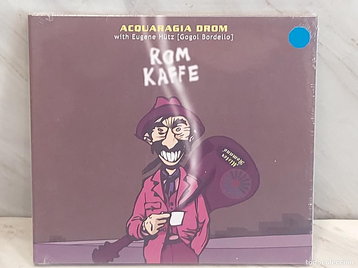 CDs de m&uacute;sica: ACQUARAGIA DROM | ROM KAFFE | DIGIPACK PRECINTADO | FINISTERRE 2008 | EUGENE H&Uuml;TZ