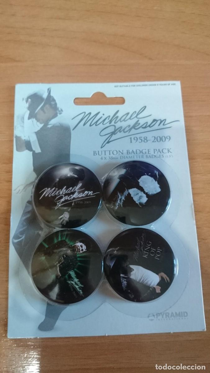 CDs de m&uacute;sica: Chapas Michael Jackson. NUEVAS