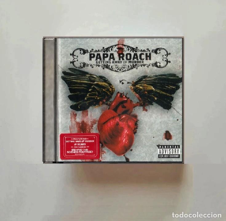 CDs de m&uacute;sica: PAPA ROACH. GETTING AWAY WITH MURDER. CD.